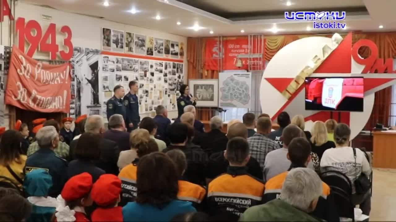 В этом году добровольцы помогли потушить более 550 пожаров на Орловщине