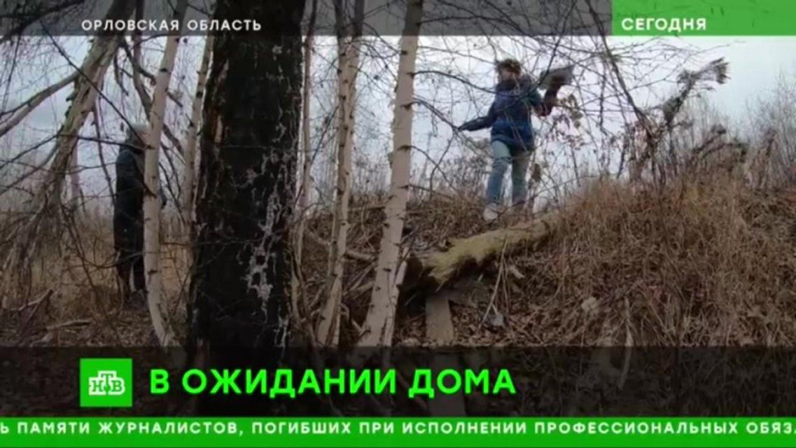 На НТВ показали, как орловским многодетным семьям дают землю посреди заброшенного поля 