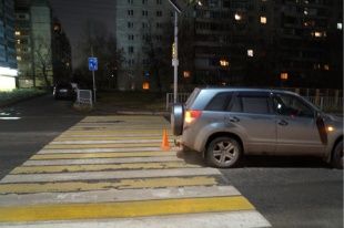 В Орле иномарка сбила 25-летнюю девушку