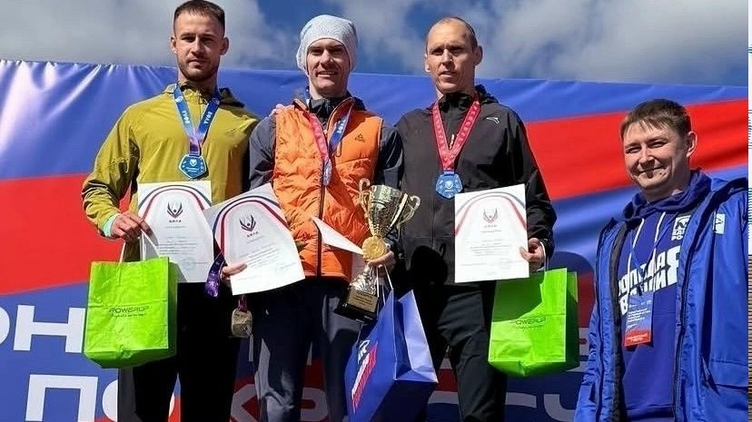 Орловский бегун Алексей Гущин завоевал золотую медаль во Владимире