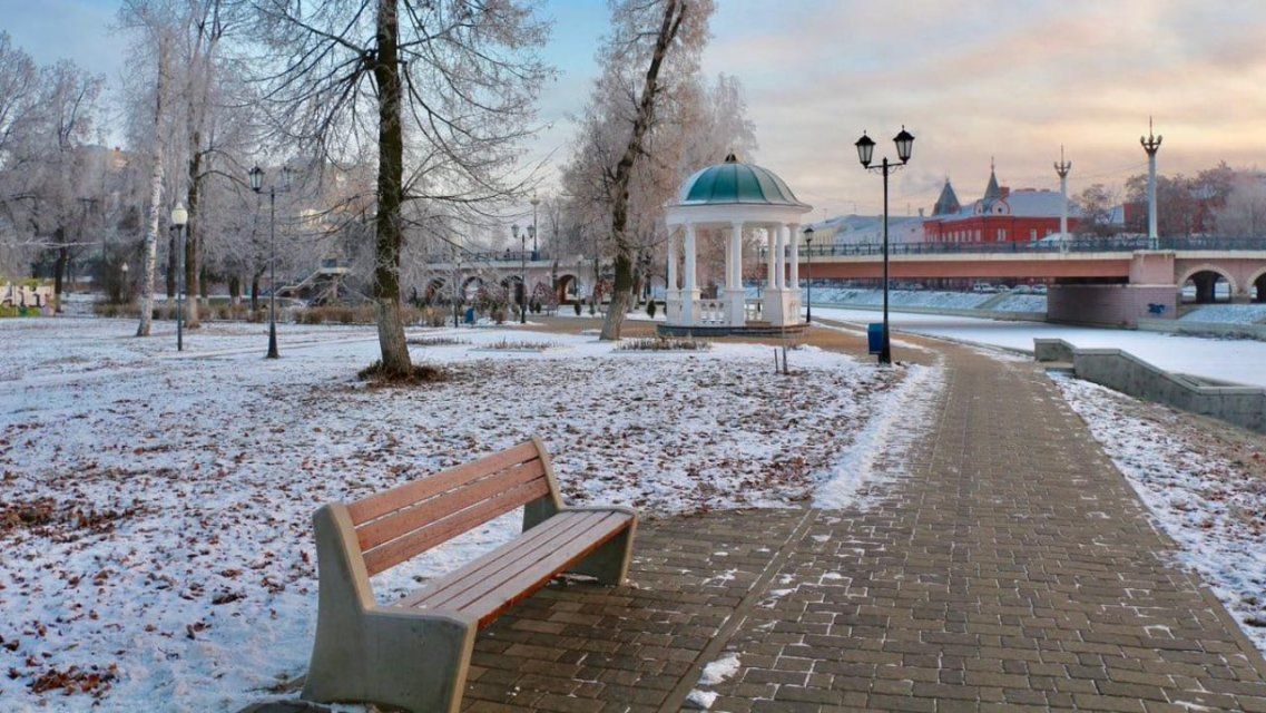 На Орел надвигается похолодание и снегопад