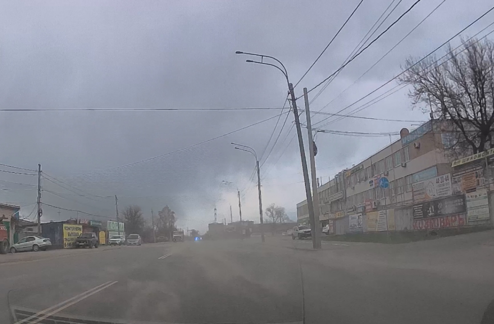 Орловские автолюбители накануне попали в пыльную бурю 