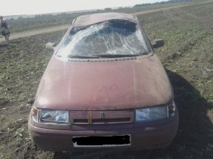 В Колпнянском районе водитель автомобиля вылетел в кювет