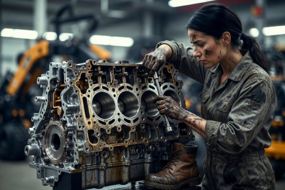 Особенности конструкции ГБЦ в разных сериях двигателей JCB (Perkins, Cummins, собственные)