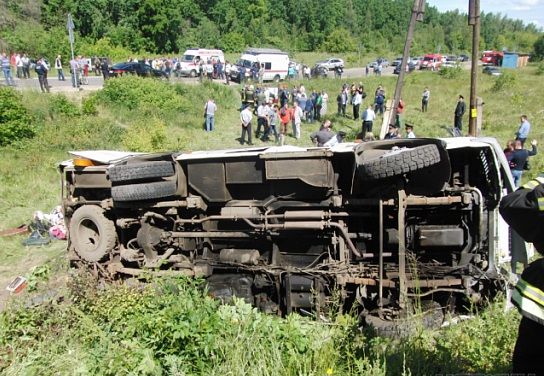 За ДТП с пятью жертвами на ж/д переезде под Орлом водителю ПАЗа грозит семь лет колонии