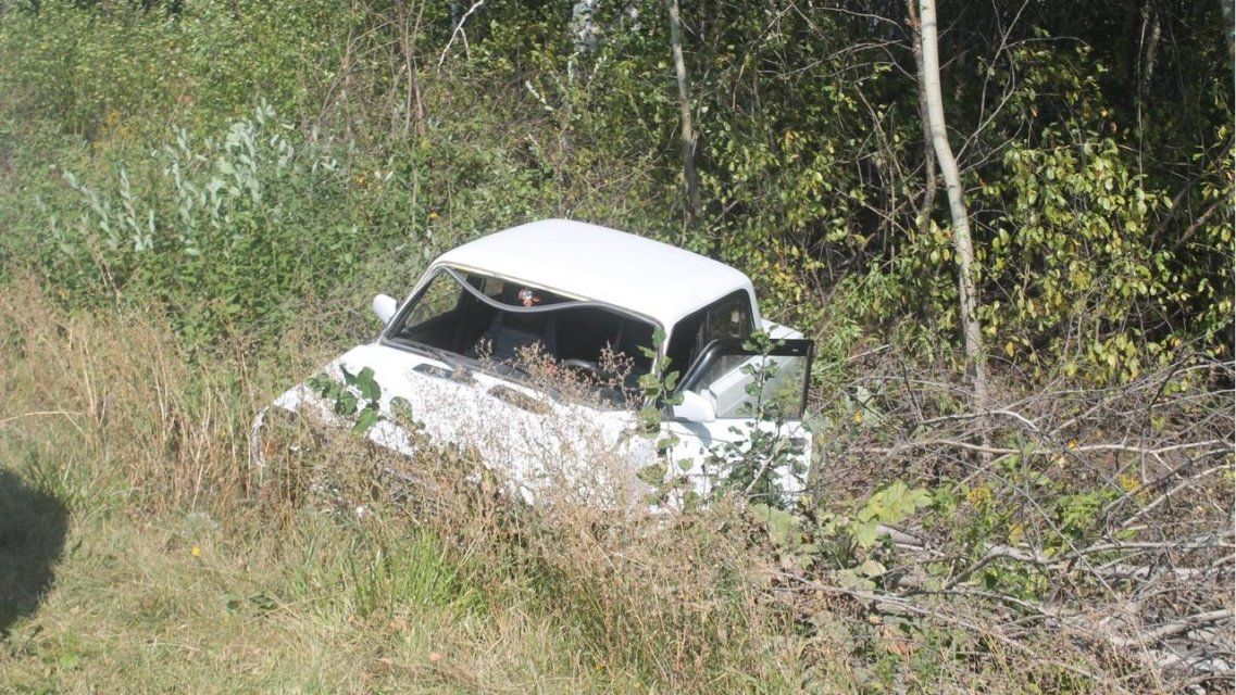 Пьяный водитель «семерки» слетел с орловской трассы