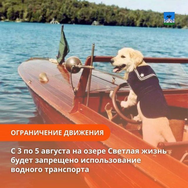 Орловчанам временно запретят использовать водный транспорт на озере Светлая жизнь