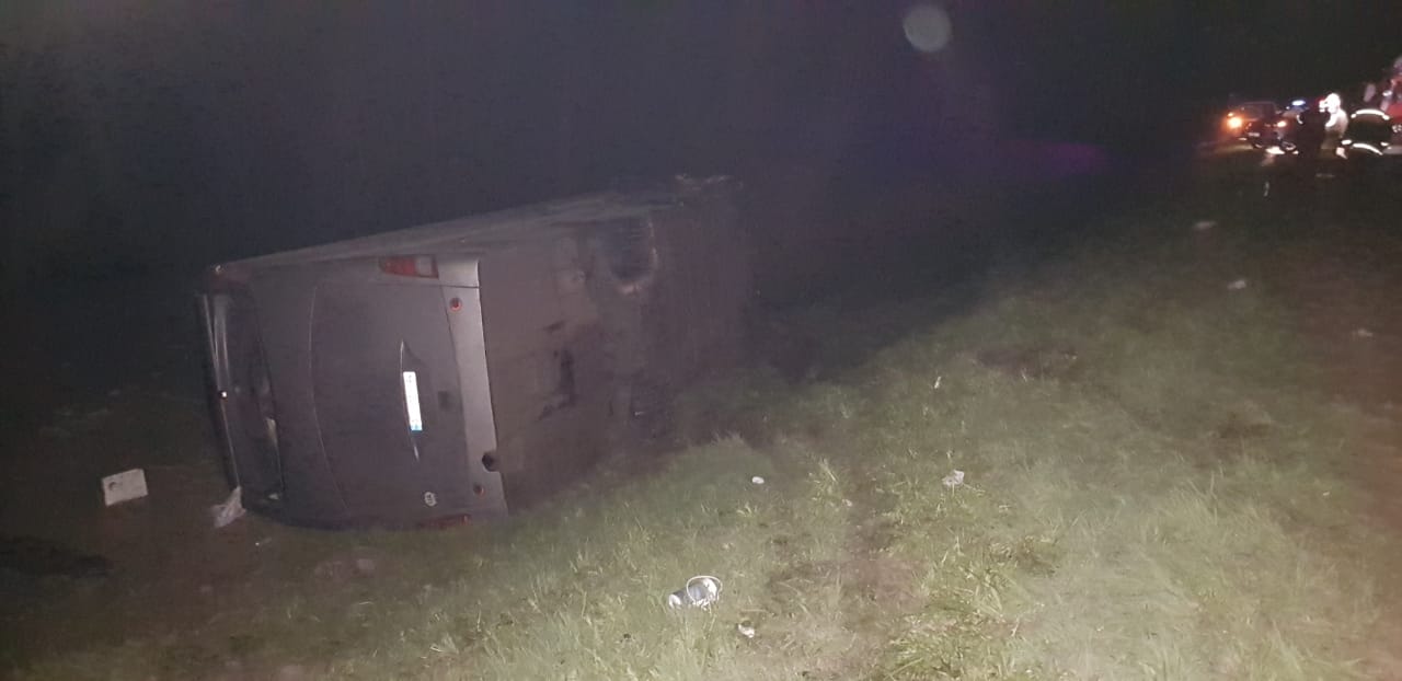 Более 30 человек пострадали на Орловщине при столкновении автобуса из Киева и КамАЗа