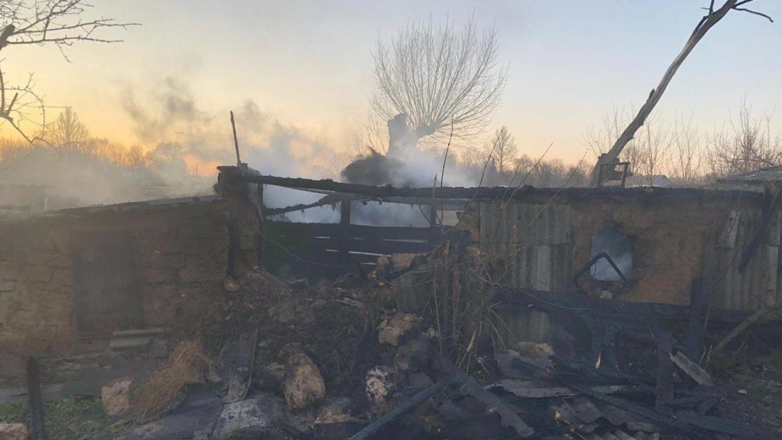 Ночью под Орлом погиб в огне 50-летний мужчина