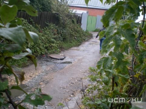 "Река" из канализации