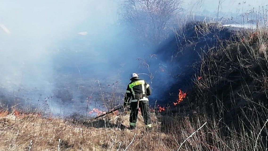 Под Орлом мужчина погиб, сжигая траву