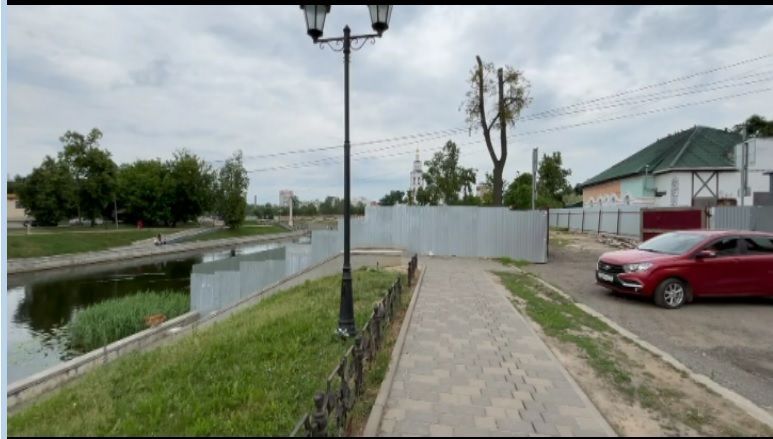В Орле остановились работы на стройке мемориального комплекса "Судбищенская битва"