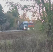 Под Орлом образовалась гигантская пробка 