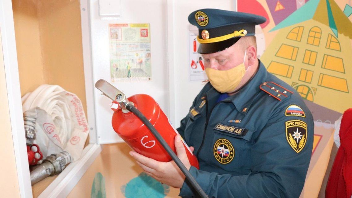 МЧС проверяет орловские детсады перед открытием после карантина