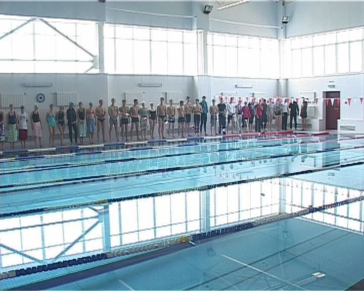 Бассейн Госуниверситета — УНПК первые серьёзные соревнования