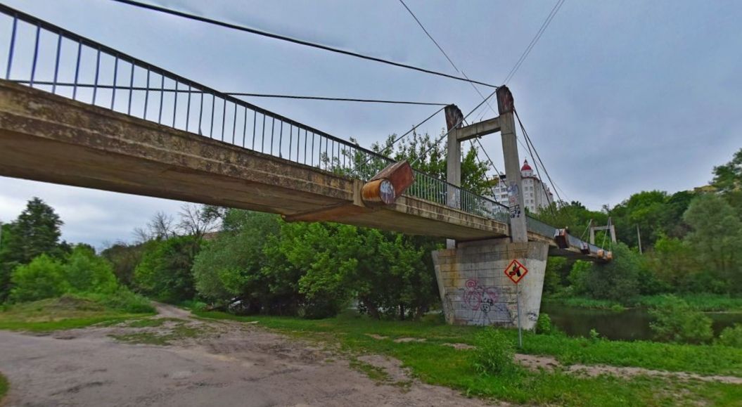 37 лет назад в Орле открыли пешеходный мост через Орлик