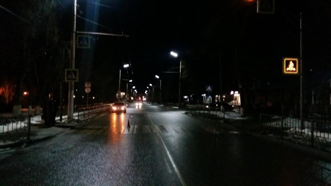 В Орле «Ауди» сбил женщину на пешеходном переходе