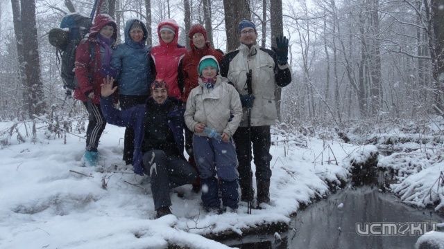 Орловские экстремалы преодолели 70 км на лыжах за 5 дней