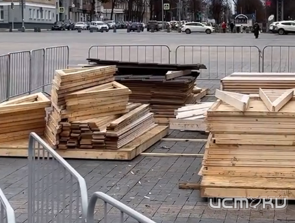 Подготовка к Новому году начата 