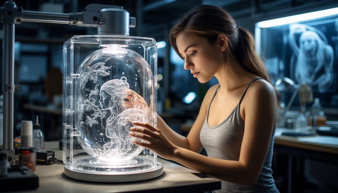 Технологии гравировки на стеклянных изделиях: лазер, механика, 3D