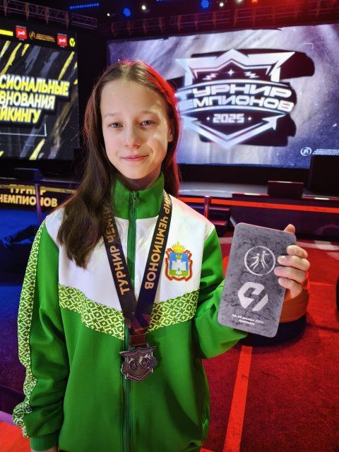 «Турнир чемпионов» принес орловской спортсменке Варваре Денисовой серебряную медаль