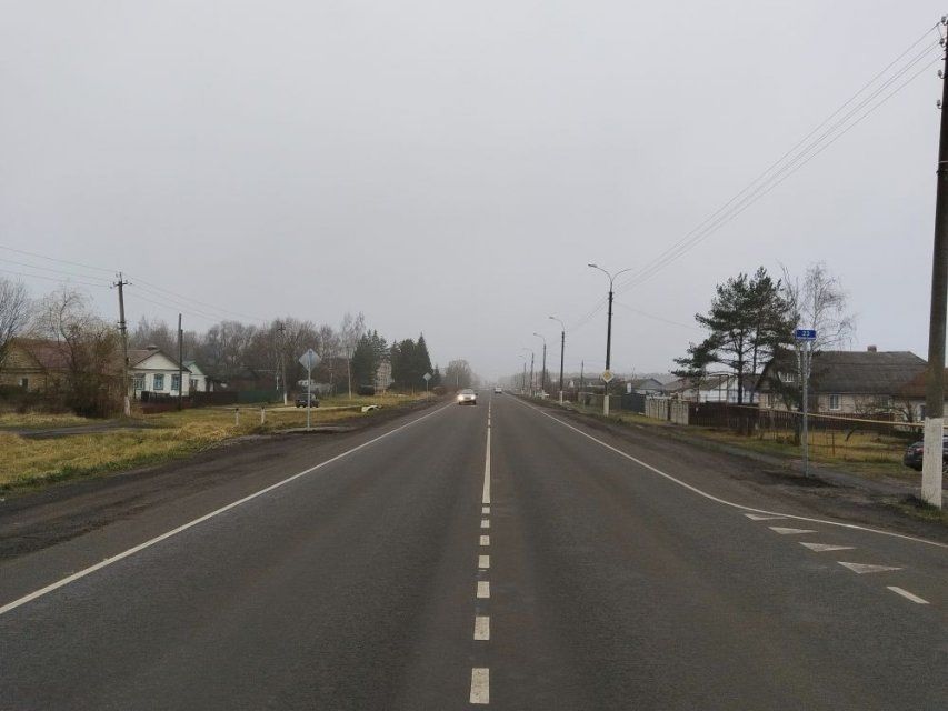 В Орловской области завершен ремонт участка трассы Р-120