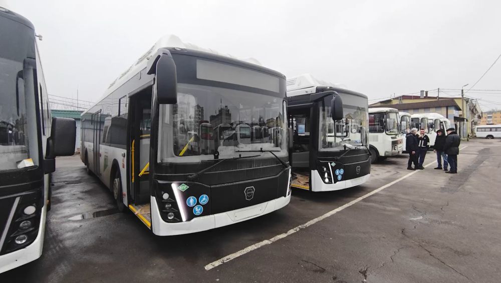 В Орловской области появилось еще пять новых автобусов 