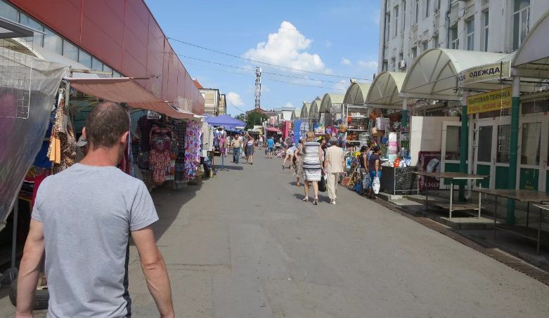 На центральном рынке Орла горели палатки