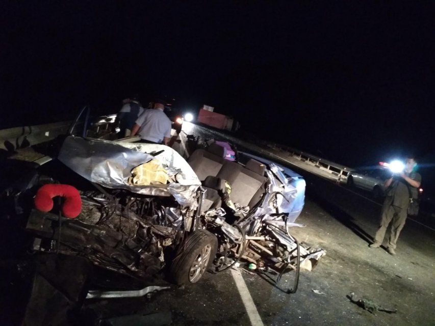 Лоб в лоб: на Орловщине водитель легковушки погиб на месте ДТП