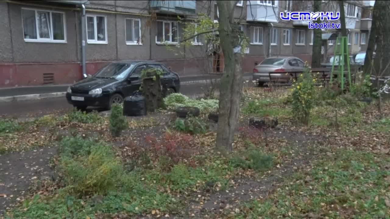 УК листву не убирает