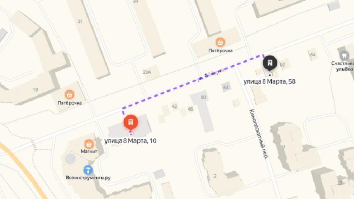 Более двух недель в Орле будет затруднено движение авто на ул. 8 Марта