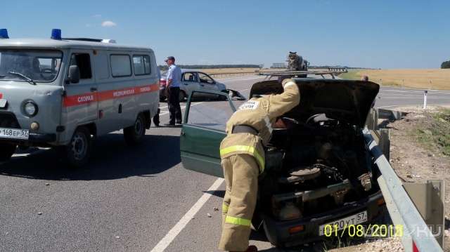 Двое взрослых и подросток пострадали в ДТП на трассе Орел — Тамбов