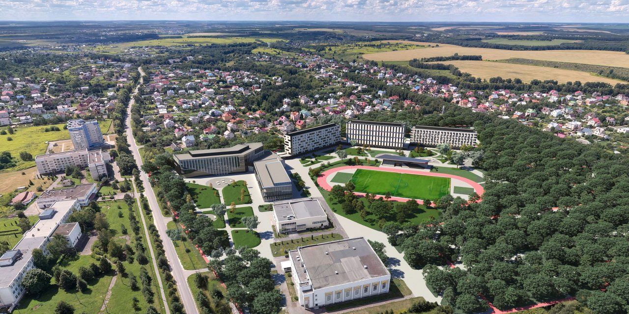 В Орле возводят новый студенческий корпус площадью 27 тыс. кв. метров