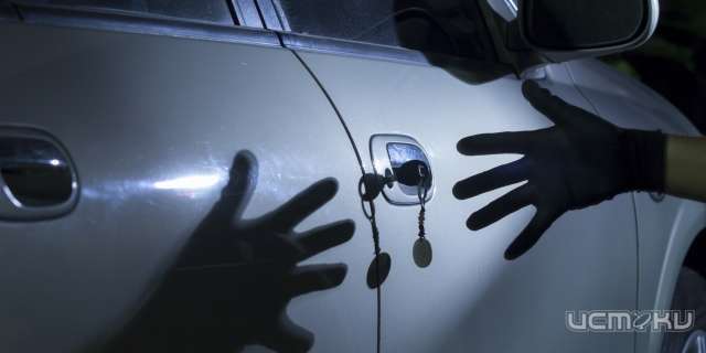 Из машины жительницы Болховского района украли дорогой алкоголь