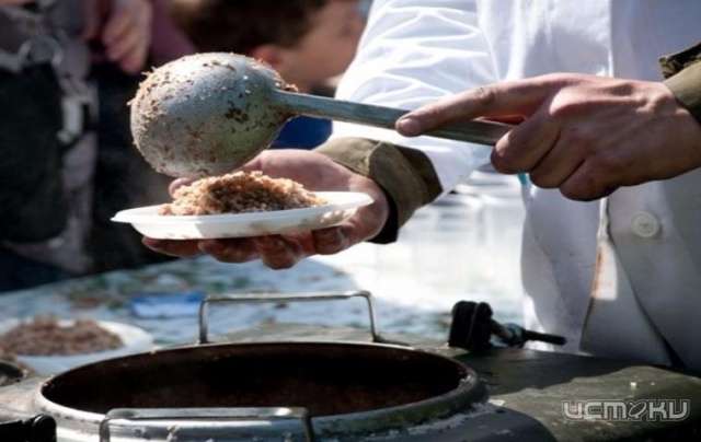 Полевая кухня в Рождественскую ночь! 