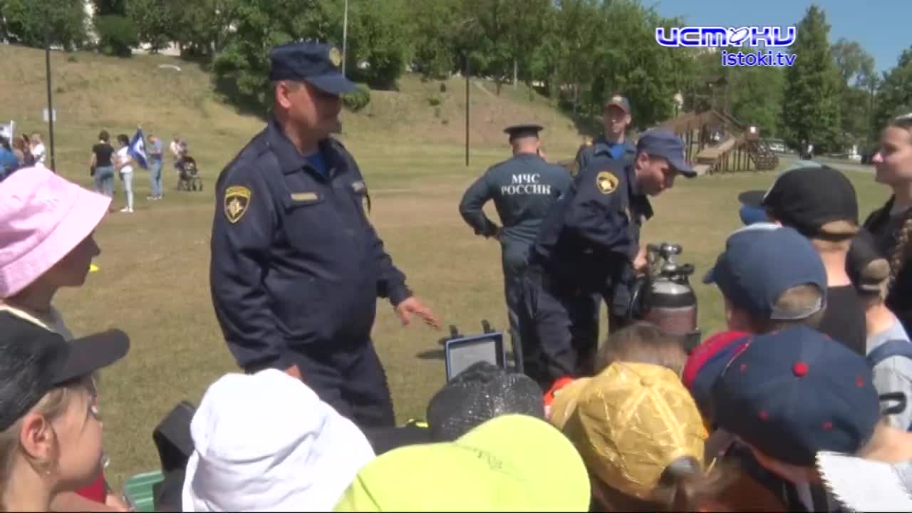 Накануне в детском парке отметили Международный день защиты детей.