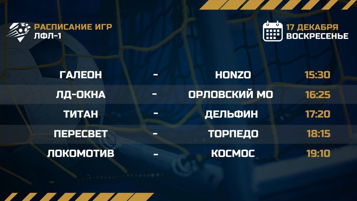 Завтра пройдет очередной тур футбольной любительской лиги. Приходите поболеть!