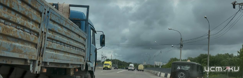 Незначительная авария на ул. Генерала Родина стала причиной получасовой пробки