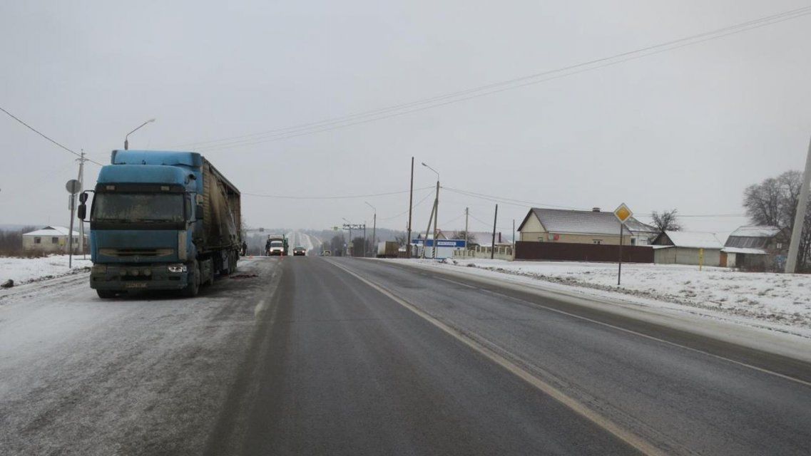 В Орловской области культиватор столкнулся с многотонной фурой