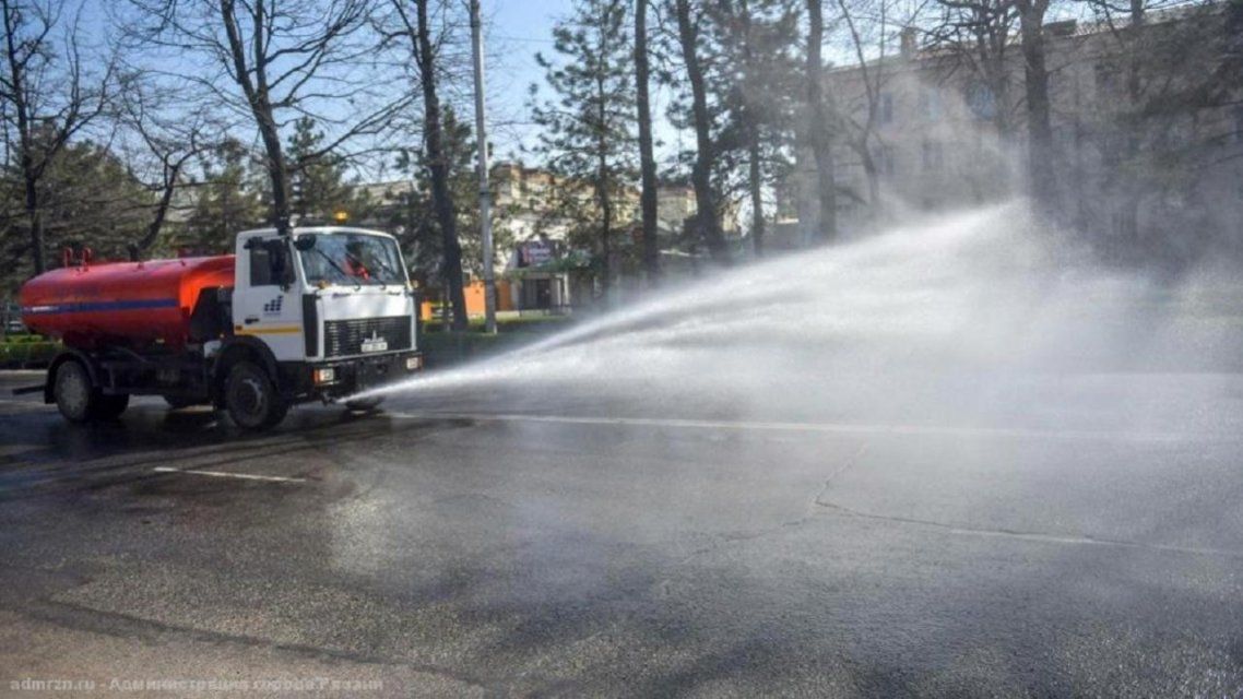 Из-за угрозы COVID-19 орловские улицы начнут дезинфицировать