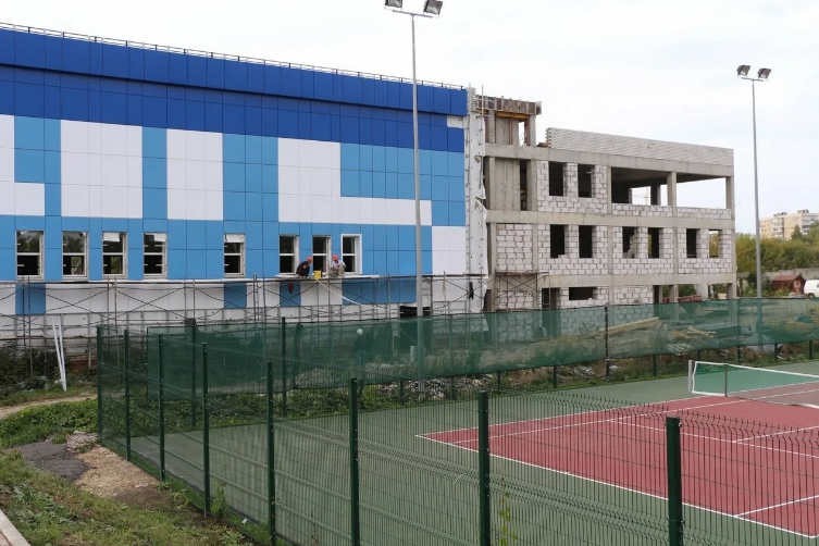 В Орле ремонт спорткомплекса «Победа» должен закончиться в ноябре