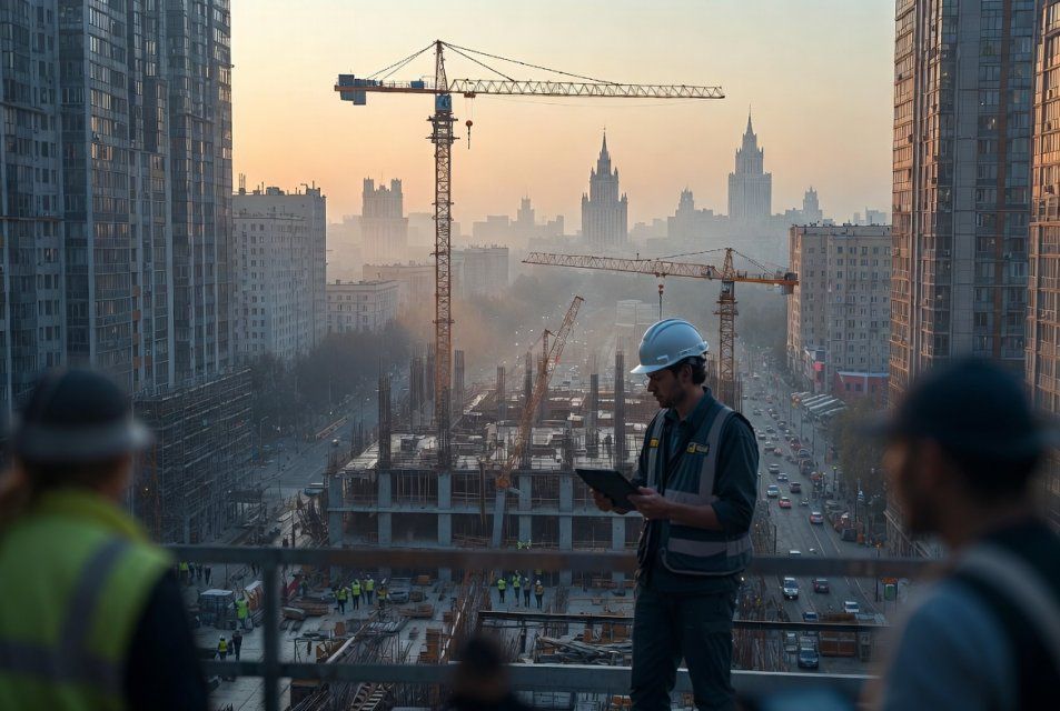 Генподряд в Москве: специфика работы в условиях плотной городской застройки