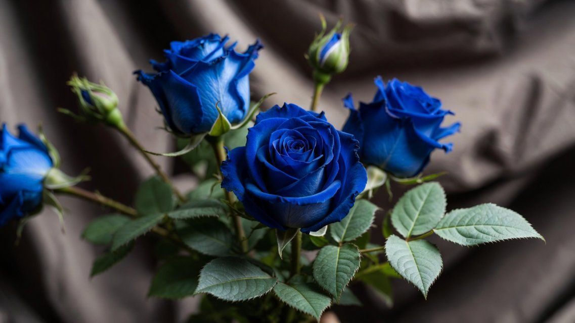 Синие розы в флористике: история селекции и как они получаются в реальности