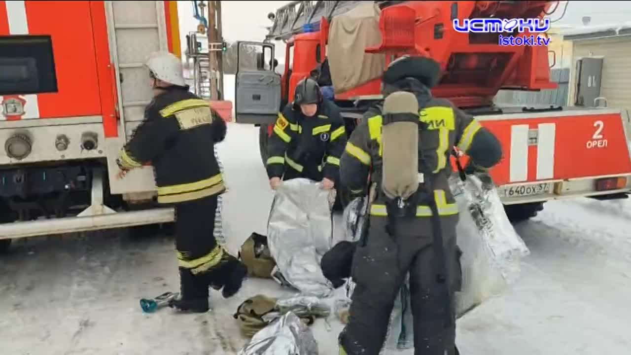 В Орле прошли первые в этом году пожарно-тактические учения