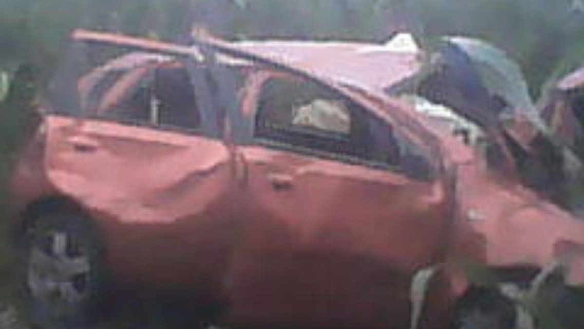 В дождливую погоду на Орловщине пенсионер слетел на иномарке в кювет