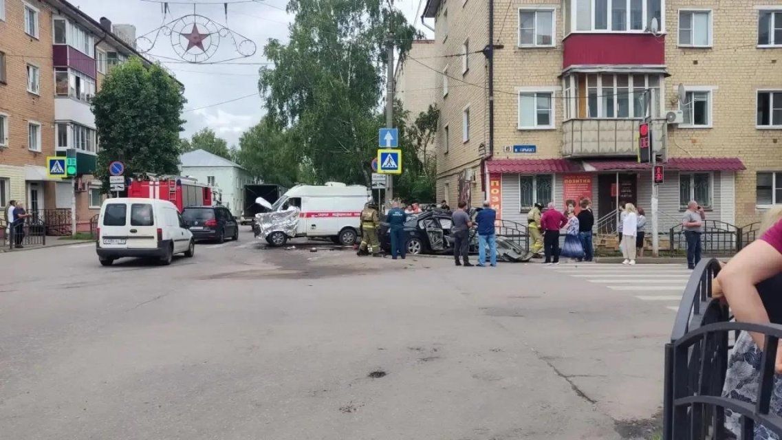 В Ливнах в ДТП погиб водитель скорой
