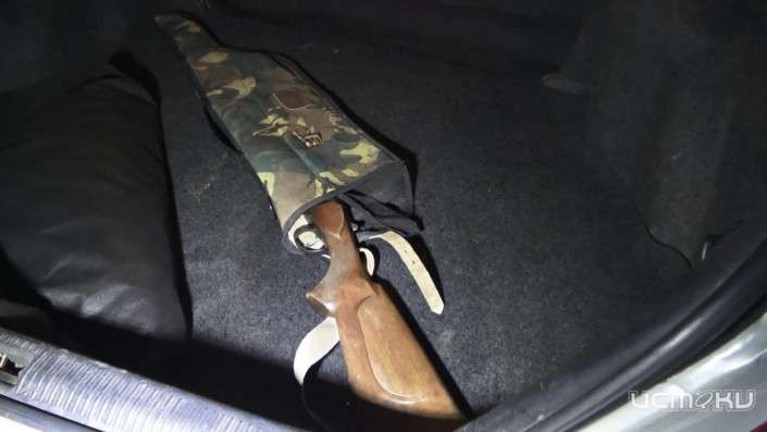 Орловчанин взял ружье брата в машину и получил штраф