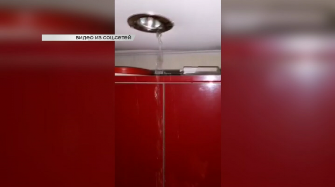 Орловчане жалуются на залитые квартиры, а кадеты-спасатели испытали себя на прочность