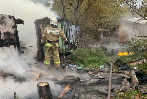 Под Орлом в своем доме сгорела женщина