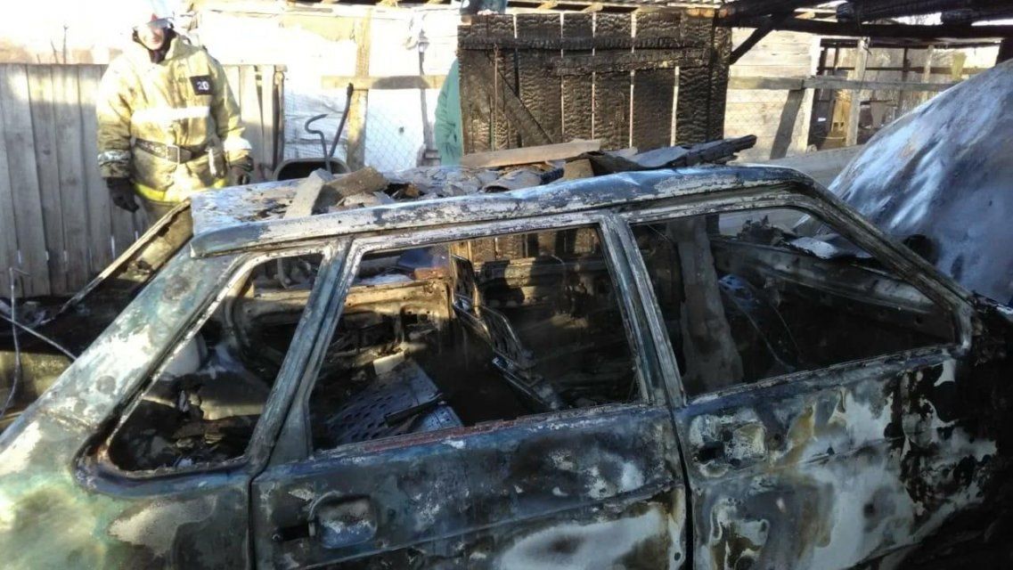 На Орловщине автолюбитель лишился гаража вместе с машиной из-за сварки